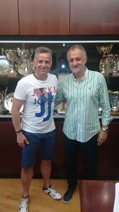 Συνάντηση με τον καθηγητή του Zoran Gaijc (πρώην προπονητής Εθνικής Σερβίας και νυν πρόεδρος τής Ομοσπονδίας Βόλλεϋ Σερβίας) είχε ο προπονητής μας Βαγγέλης  Φωτόπουλος