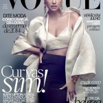 Η ηθοποιός και μοντέλο Kate Upton φοράει γούνα στο Vogue Βραζιλίας