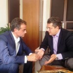 Συνάντηση του Περιφερειάρχη Δυτικής Μακεδονίας Θεόδωρου Καρυπίδη  με τον Περιφερειάρχη Κεντρικής Μακεδονίας Απόστολο Τζιτζικώστα