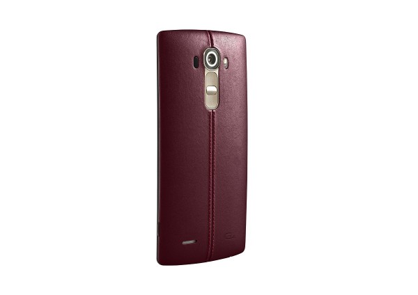 LG G4_Leather case Red_1