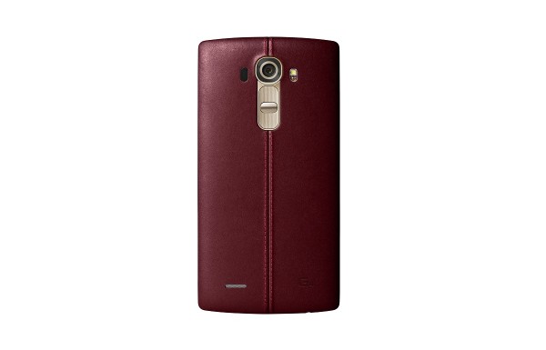 LG G4_Leather case Red_2