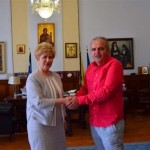 Συνάντηση Πετρόπουλου με την Υφυπουργό Εσωτερικών Μαρία Κόλλια-Τσαρουχά