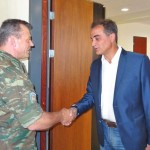 Τον Περιφερειάρχη επισκέφθηκε ο Διοικητής της 1ης Στρατιάς