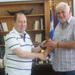 Επίσκεψη του νέου Διοικητή του Νοσοκομείου  στον  Αντιπεριφερειάρχη Καστοριάς