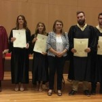 Η Ολυμπία Τελιγιορίδου στην τελετή ορκωμοσίας των αποφοίτων του Τμήματος Διεθνούς Εμπορίου του ΤΕΙ Δυτικής Μακεδονίας