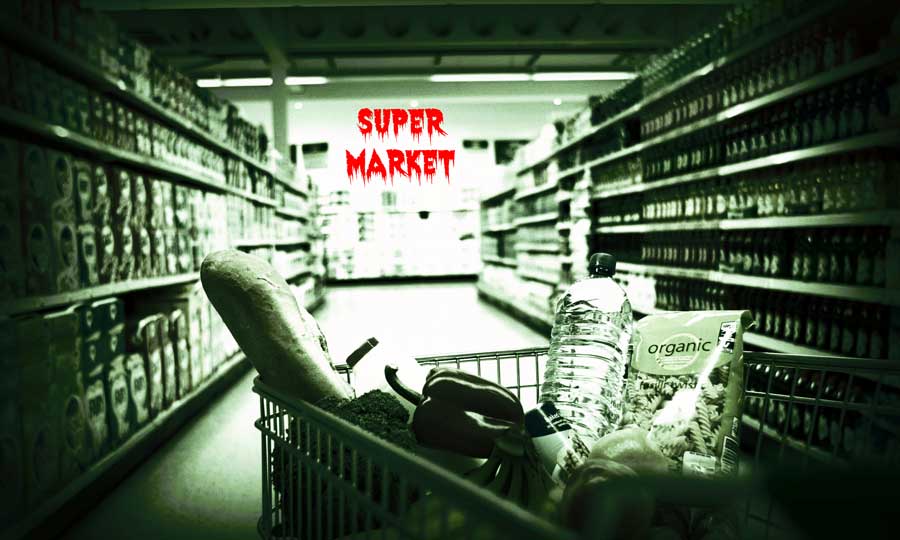 Supermarket-trolley-fille