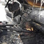 ΦΩΤΟΓΡΑΦΙΕΣ ΑΠΟ ΤΟ ΚΑΤΕΣΤΡΑΜΜΕΝΟ ΕΣΩΤΕΡΙΚΟ ΤΟΥ ΑΥΤΟΚΙΝΗΤΟΥ ΤΟΥ ΠΕΤΡΟΠΟΥΛΟΥ