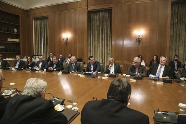 Alexis Tsipras; Cabinet; Cabinet meeting; Government; Parliament; Αλέξης Τσίπρας; Βουλή; Κοινοβούλιο; Συνεδρίαση; Υπουργικό Συμβούλιο; κυβέρνηση;