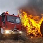 Φωτιά σε χορτολιβαδική έκταση στο ρέμα Γκιόλε