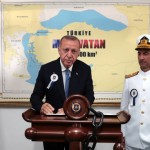 0 Χάρτης-πρόκληση από τον Ερντογάν: Η «Γαλάζια Πατρίδα» περιλαμβάνει το μισό Αιγαίο