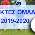 Πρόσκληση σε Δοκιμαστικές Προπονήσεις Προεπιλογής Μικτών Ομάδων Κ-12 και Κ-14 για την αγωνιστική περίοδο 2019-2020