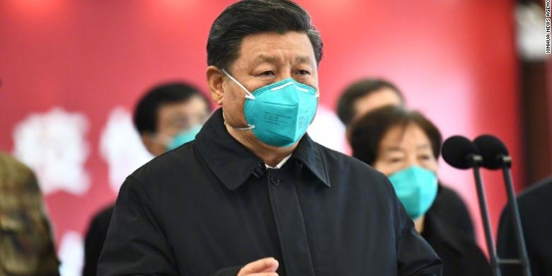 Chinese President Xi Jinping in Wuhan