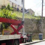 Συντονισμένες επιχειρήσεις καθαρισμού των βυζαντινών τειχών της πόλης από το Δήμο Καστοριάς