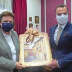 Επίσκεψη της Υπουργού Πολιτισμού, στον Δήμαρχο Καστοριάς, Γιάννη Κορεντσίδη