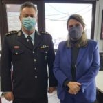 Εθιμοτυπική επίσκεψη του νέου Αστυνομικού Διευθυντή Καστοριάς στην Ολυμπία Τελιγιορίδου