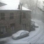 Μαρτιάτικος χιονιάς στην Κλεισούρα (βίντεο)