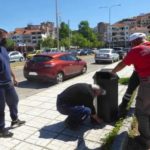 150 νέους κάδους πεζοδρομίων τοποθετεί ο Δήμος Καστοριάς (φωτο)