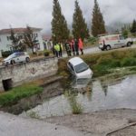 Μαυροχώρι: Αυτοκίνητο έχασε τον έλεγχο και έπεσε στην λίμνη – ΦΩΤΟ