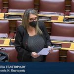 Τελιγιορίδου: «Άδικη η κατανομή των προκηρυσσόμενων θέσεων της 13Κ/2021 για τις ΠΕ Καστοριάς και Γρεβενών» που αποκλείουν τον γενικό πληθυσμό