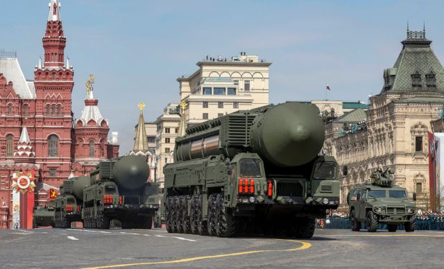 FILE PHOTO: Rehearsal for Victory Day Parade in Moscow