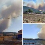 Φωτιά στη Λέσβο: Έντονη ανησυχία για το πύρινο μέτωπο – 112 για εκκένωση των Βατερών