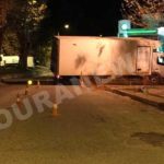Φορτηγό «έπεσε» στα έργα για το φυσικό αέριο στην Καστοριά