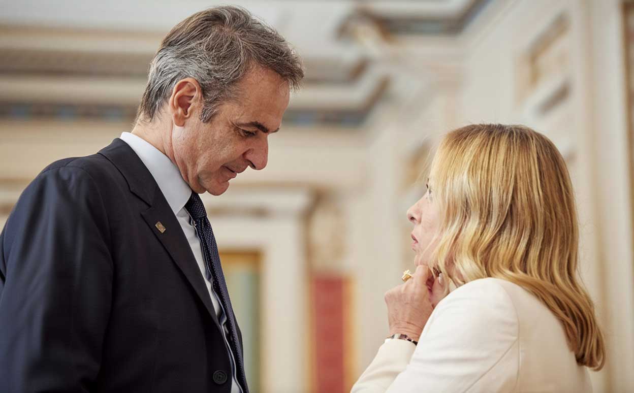mitsotakis meloni