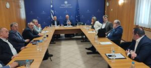 maria antoniou synantisi me ypoyrgo agrotikis anaptyxhs kosta tsiara