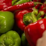 prasines kokkines piperies