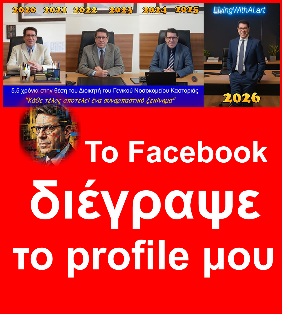 το fb διεγραψε το profile μου στορυ