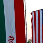iran usa flags