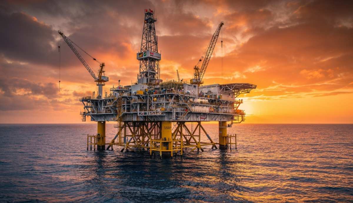 Εξέδρα άντλησης φυσικού αερίου Κύπρος κοίτασμα Κρόνος
